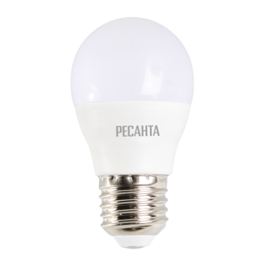 Лампа светодиодная Ресанта LL-R-G45-7W-230-4K-E27 фото