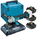 Аккумулятор BL1850B 3 шт.+з/у+УШМ DGA504Z Makita 198845-9