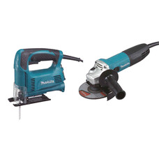 Набор инструмента: лобзик 4326+УШМ GA5030 Makita DK0122   