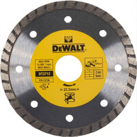 Алмазный круг Turbo универс.125х22.2,h=7мм DeWalt DT3712-QZ