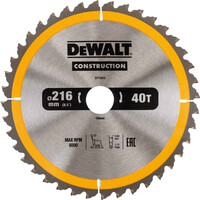 Пильный диск CONSTRUCTION п/дер. с гвоздями 216/30 40 ATB -5° DeWalt DT1953-QZ