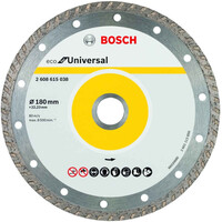 Алмазныйазный диск ECO Univ.Turbo 230-22,23 мм Bosch 2608615039 