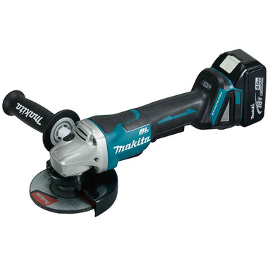 Аккумуляторная угловая шлифмашина 18 В Makita DGA508RME фото