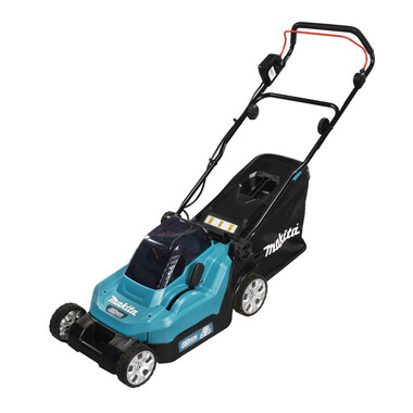 Аккумуляторная газонокосилка Makita DLM382PM2 фото