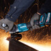 Аккумуляторная угловая шлифмашина XGT 40V Makita GA013GM101 Аккумуляторная угловая шлифмашина XGT 40V Makita GA013GM101
