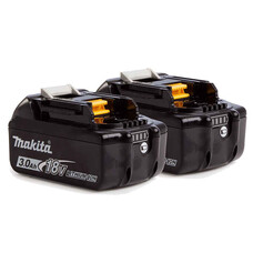 Аккумулятор BL1830 2 шт. Makita 195095-7 (18 В, 3.0 Ач, Li-ion) Аккумулятор BL1830 2 шт. Makita 195095-7 (18 В, 3.0 Ач, Li-ion)
