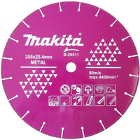 Диск алмазный по металлу 355x25.4 мм Makita B-29511 Диск алмазный по металлу 355x25.4 мм Makita B-29511