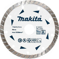 Диск алмазный по бетону 125x22,23 мм Makita D-52803 Диск алмазный по бетону 125x22,23 мм Makita D-52803