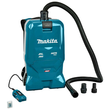 Пылесос ранцевый аккумуляторный, XGT 40В, Makita VC012GZ01 фото