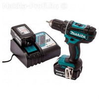 Аккумуляторная дрель-шуруповерт 18 В Makita DDF482RME