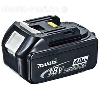 Аккумулятор тип BL1840 Makita 197267-0 (18 В, 4 Ач, Li-ion) Аккумулятор тип BL1840 Makita 197267-0 (18 В, 4 Ач, Li-ion)