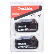 Аккумулятор BL1840B 2 шт. Makita 197273-5 Аккумулятор BL1840B 2 шт. Makita 197273-5