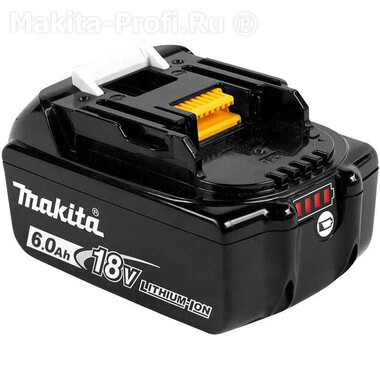Аккумулятор тип BL1860B Makita 197423-2 (18 В, 6 Ач, Li-ion) фото