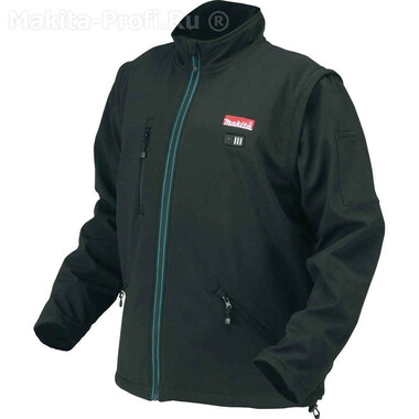 Аккумуляторная куртка с подогревом 14/18 В Li-Ion Makita DCJ200 фото