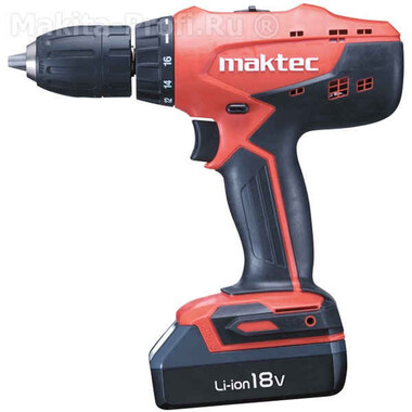 Аккумуляторная дрель-шуруповерт Maktec MT071E фото