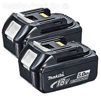 Аккумулятор BL1850 2 шт. Makita 196680-9 (18 В, 5.0 Ач, Li-ion) Аккумулятор BL1850 2 шт. Makita 196680-9 (18 В, 5.0 Ач, Li-ion)