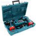 Аккумуляторная дрель-шуруповерт Makita 6261DWPLE фонарь в комплекте