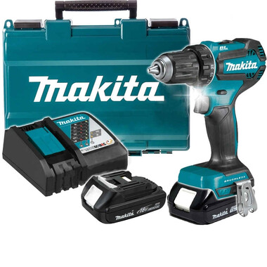 Аккумуляторная дрель-шуруповерт Makita DDF485SYE фото