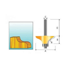 Фреза фигирейная 63.5х19х12х38х2Т Makita D-11807