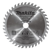 Пильный диск для дерева, 165x20x3.2x40T Makita D-51415