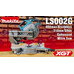 Аккумуляторная торцовочная пила Makita LS002GZ01