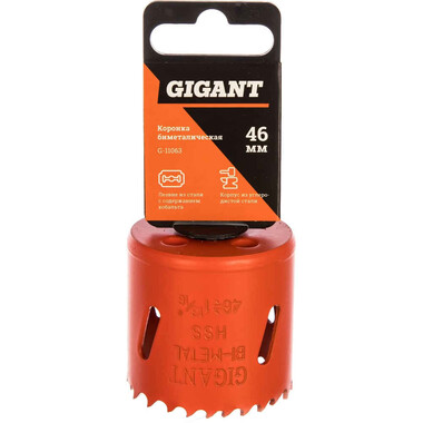 Биметаллическая коронка Gigant G-11063 фото